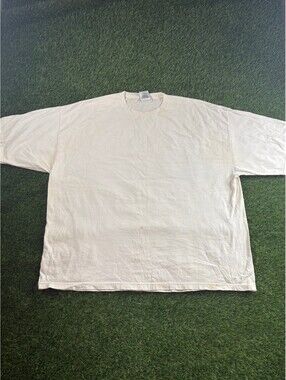 Vintage Alstyle Apparel & Activewear 4XL White Cotton T-Shirt, Unisex
